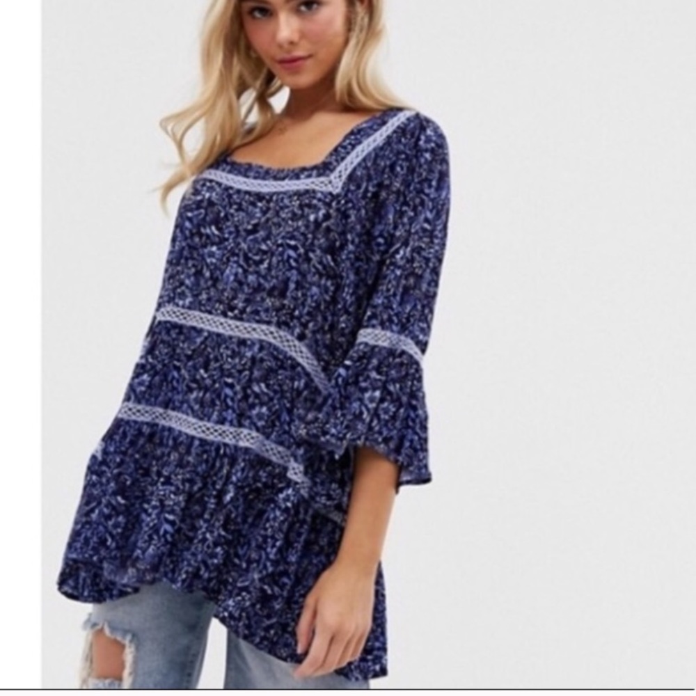 FREE PEOPLE Talk About It Tunic
